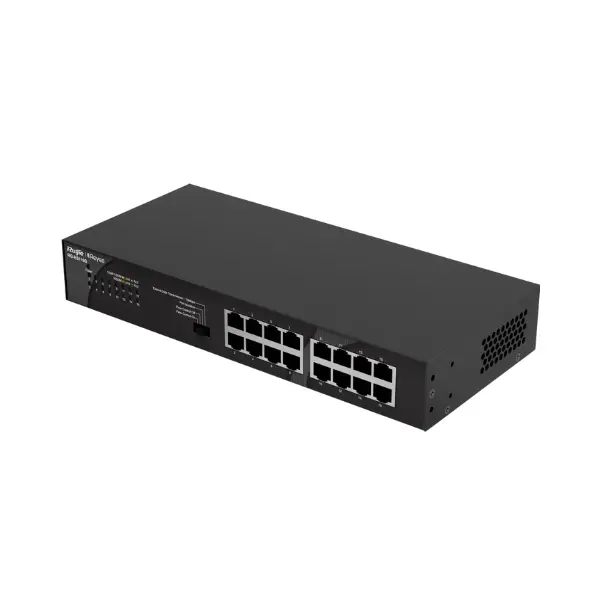 Ruijie Reyee RG-ES116G Unmanaged Non-PoE Switch, 16 port 10/100/1000Mbps